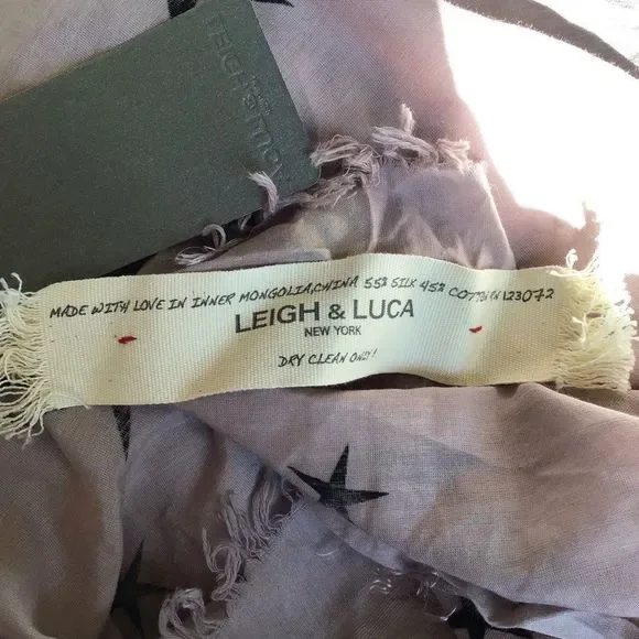 NWT Leigh & Luca Star Ombré Scarf - Picture 8 of 8